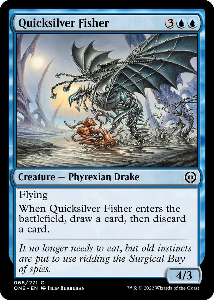 Quicksilver Dragon Mtg Magic: The Gathering Quicksilver Dragon