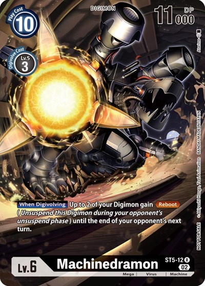 Machinedramon Digimon Illustration Competition Pack 2022