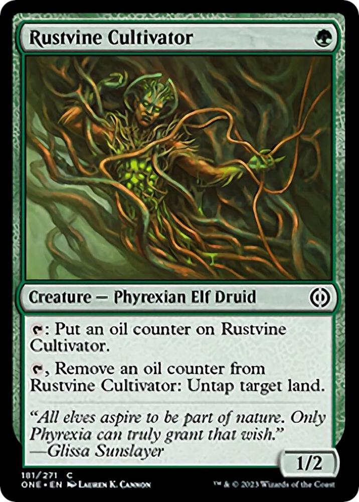 Rustvine Cultivator - Phyrexia: All Will Be One - Magic: The