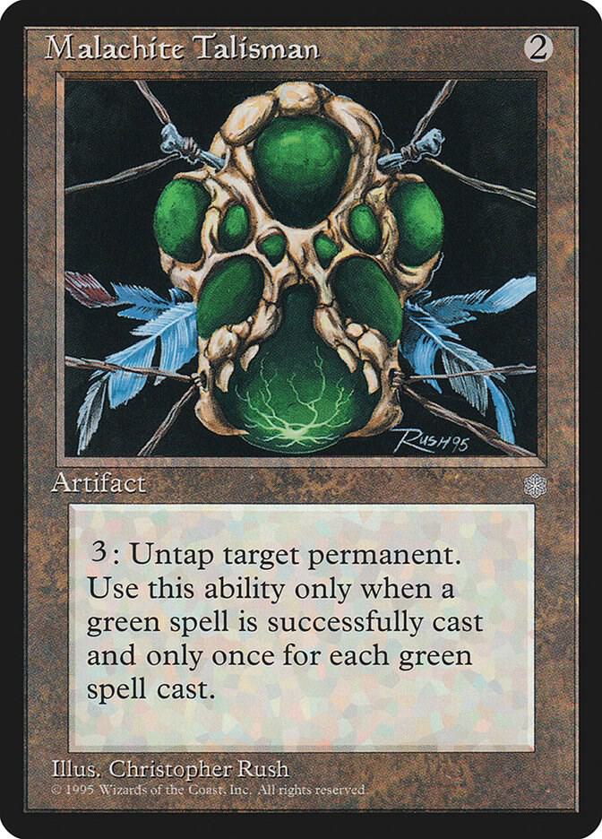 Malachite Talisman - Ice Age - Magic: The Gathering - TCGplayer.com