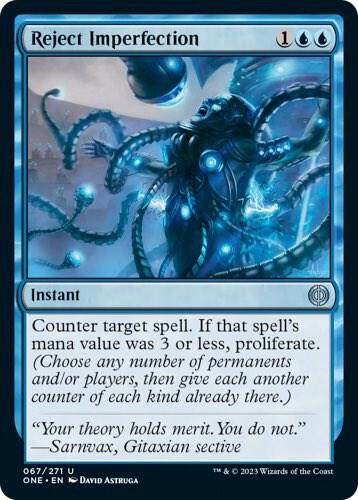 Reject Imperfection - Phyrexia: All Will Be One - Magic: The