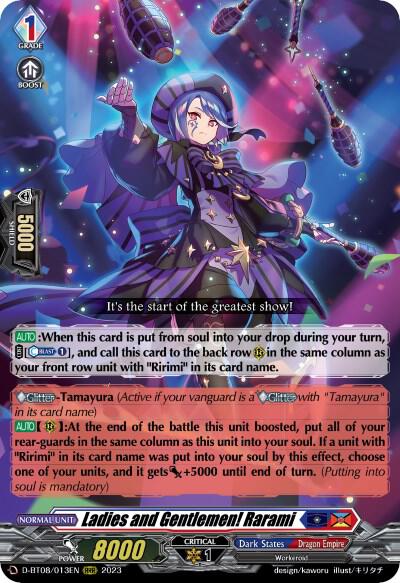 Ladies and Gentlemen! Rarami