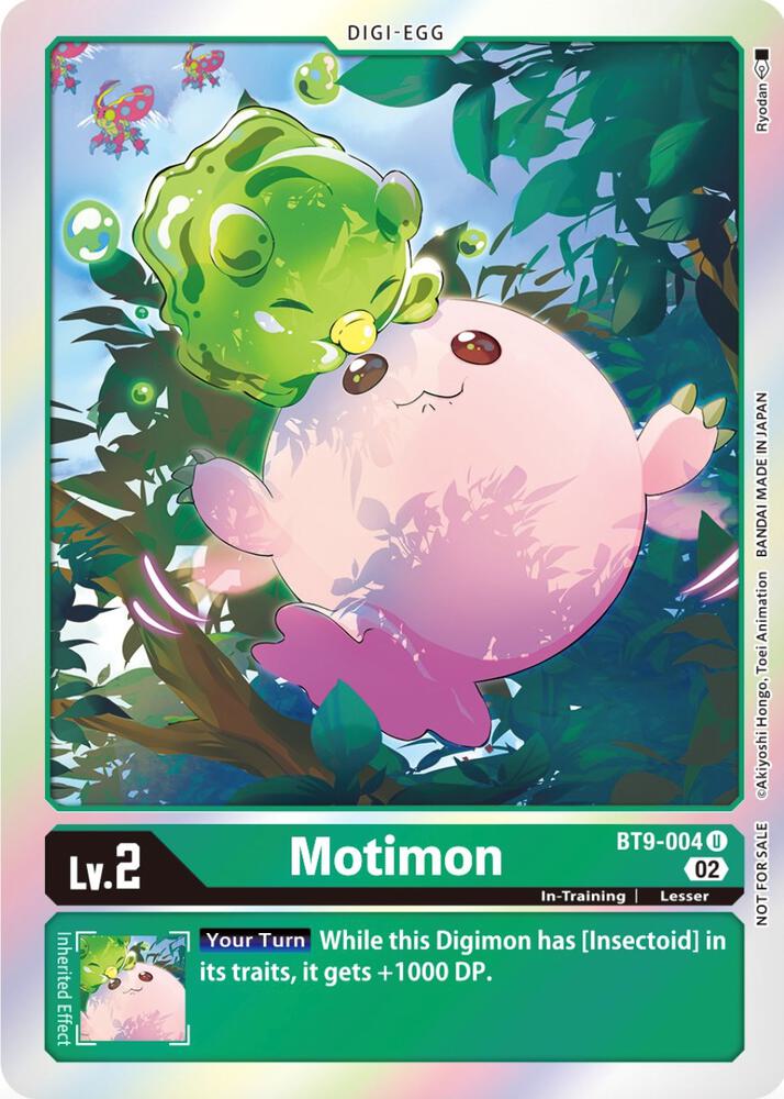 Motimon (Official Tournament Pack Vol.8) - X Record - Digimon Card