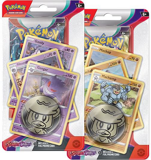 Scarlet & Violet Premium Checklane Blister [Set of 2] - SV01