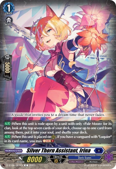Silver Thorn Assistant, Irina