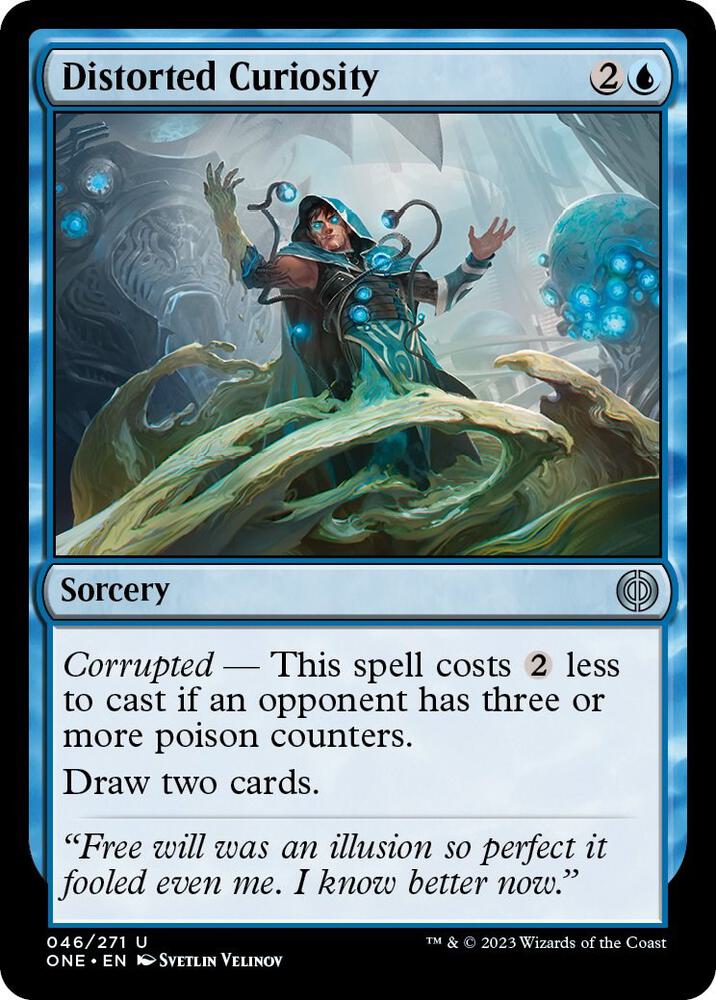 Distorted Curiosity - Phyrexia: All Will Be One - Magic: The