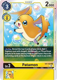Patamon (Official Tournament Pack Vol.8) - Classic Collection - Digimon card