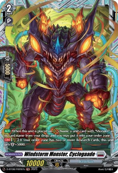 Windstorm Monster, Cyclogaade (FR)