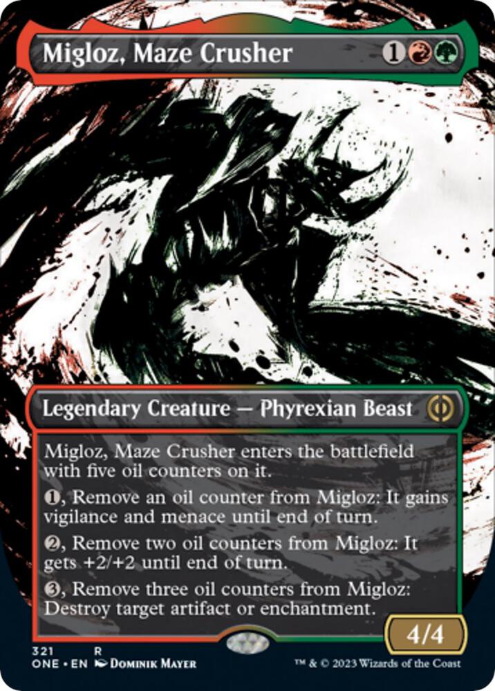 Migloz, Maze Crusher (Showcase) - Phyrexia: All Will Be One