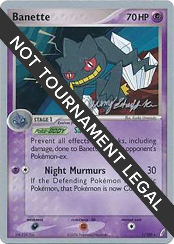 Banette - 2007 (Jeremy Scharff-Kim) 1/100 from World Championship Decks
