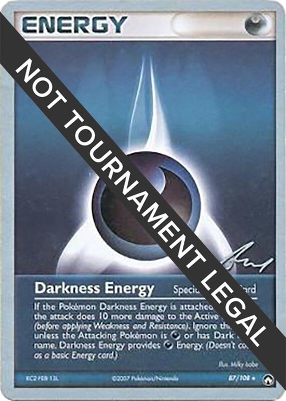 Darkness Energy - 2007 (Tom Roos) 87/108 from World Championship Decks