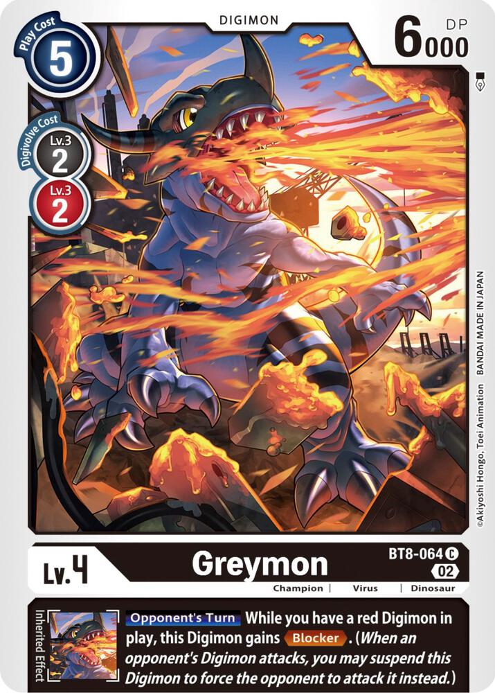 Greymon (Winner Pack Dimensional Phase) - New Awakening - Digimon