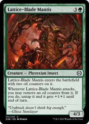 Lattice-Blade Mantis