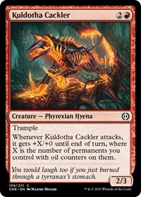 Kuldotha Cackler - Phyrexia: All Will Be One - Magic: The Gathering card