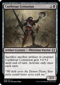 Cutthroat Centurion - Phyrexia: All Will Be One - Magic: The Gathering card