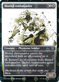 Bladed Ambassador (Showcase) (Step-and-Compleat Foil)