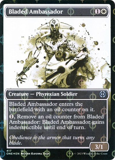 Bladed Ambassador (Showcase) (Step-and-Compleat Foil)