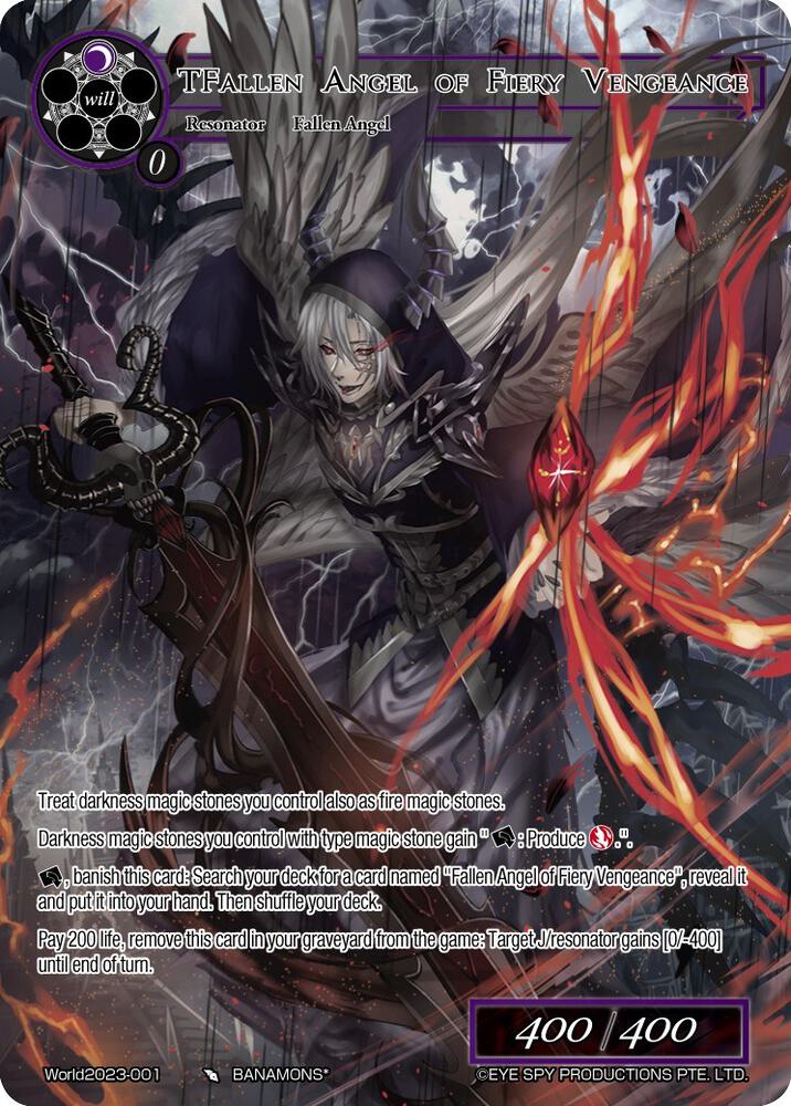 TFallen Angel of Fiery Vengeance