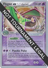 Flygon ex (Delta Species) - 2007 (Jun Hasebe) #92/101 from World Championship Decks Pokemon card image
