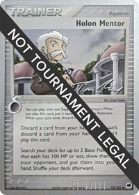 Holon Mentor - 2007 (Tom Roos) #75/101 from World Championship Decks Pokemon card image