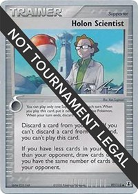 Holon Scientist - 2007 (Tom Roos) #97/113 from World Championship Decks Pokemon card image