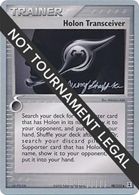 Holon Transceiver - 2007 (Jeremy Scharff-Kim) #98/113 from World Championship Decks Pokemon card image