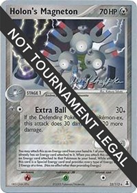 Holon's Magneton - 2007 (Jeremy Scharff-Kim) #22/113 from World Championship Decks Pokemon card image