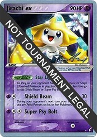 Jirachi ex - 2007 (Tom Roos) #94/100 from World Championship Decks Pokemon card image
