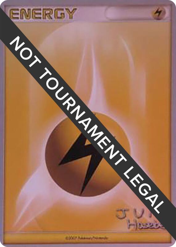 Lightning Energy - 2007 (Jun Hasebe)  from World Championship Decks
