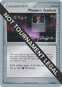 Phoebe's Stadium - 2007 (Jeremy Scharff-Kim) #79/108 from World Championship Decks Pokemon card image