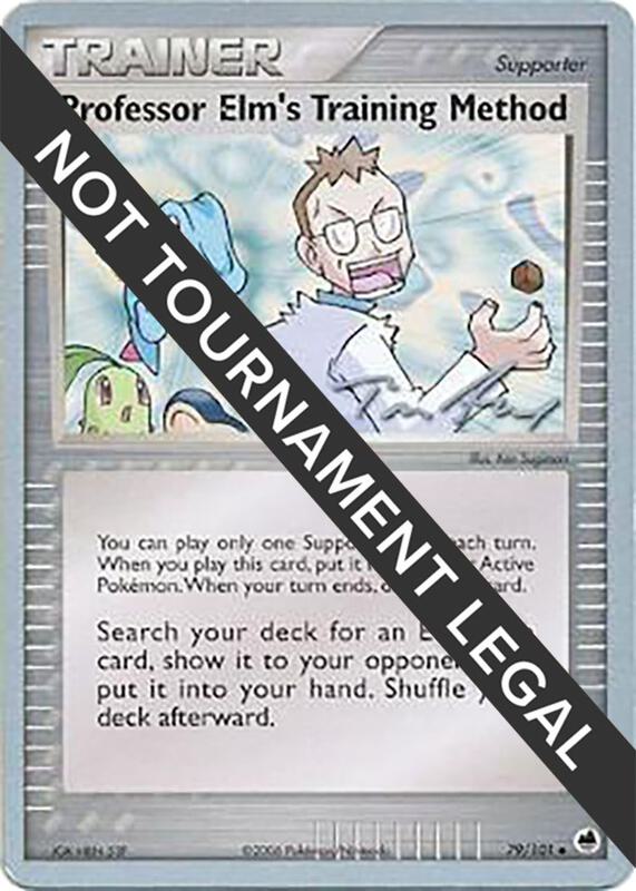 Professor Elm's Training Method - 2007 (Tom Roos) 79/101 from World Championship Decks