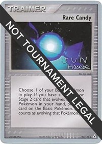 Rare Candy - 2007 (Jun Hasebe) #90/110 from World Championship Decks Pokemon card image