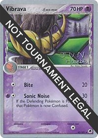 Vibrava - 2007 (Jun Hasebe) #42/101 from World Championship Decks Pokemon card image