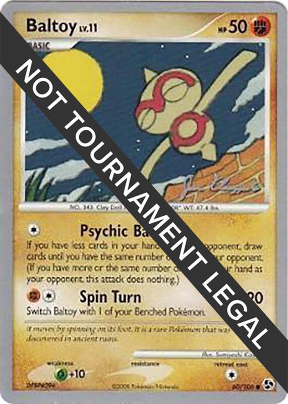 Baltoy - 2008 (Jason Klaczynski) 60/106 from World Championship Decks