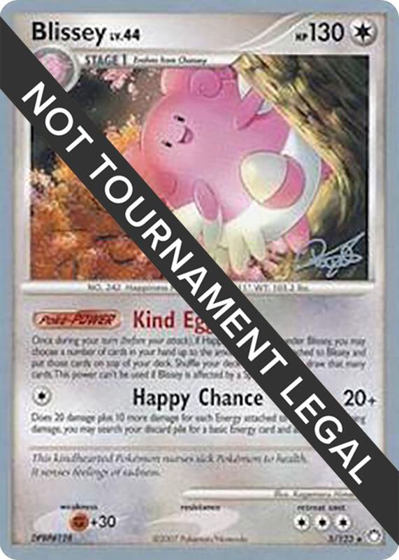 Blissey - 2008 (Paul Atanassov) 5/123 from World Championship Decks
