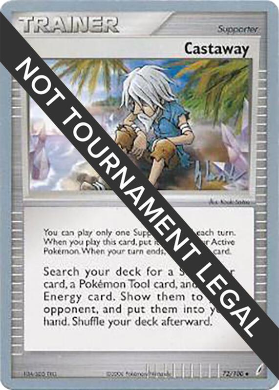 Castaway - 2008 (Dylan Lefavour) 72/100 from World Championship Decks