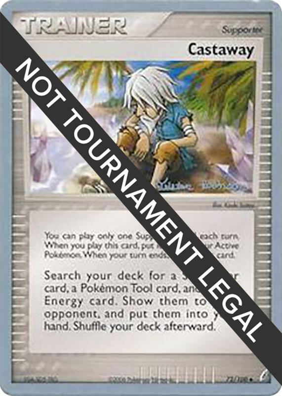 Castaway - 2008 (Tristan Robinson) 72/100 from World Championship Decks