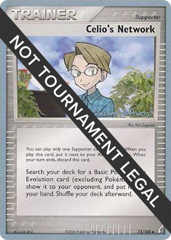 Celio's Network - 2008 (Tristan Robinson) 73/100 from World Championship Decks