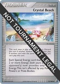 Crystal Beach - 2008 (Paul Atanassov) #75/100 from World Championship Decks Pokemon card image