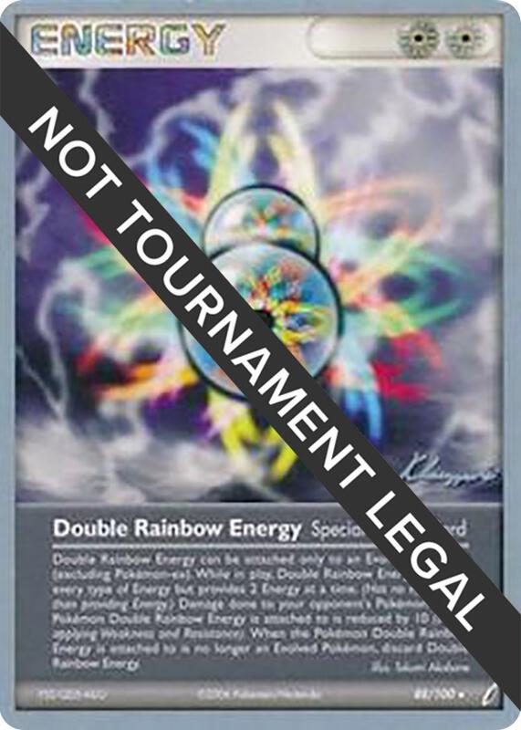 Double Rainbow Energy - 2008 (Jason Klaczynski) 88/100 from World Championship Decks
