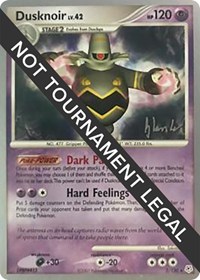Dusknoir - 2008 (Dylan Lefavour) #2/130 from World Championship Decks Pokemon card image