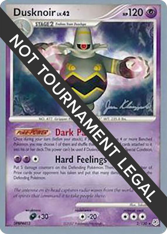 Dusknoir - 2008 (Jason Klaczynski) 2/130 from World Championship Decks