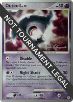 Duskull #80 from Pokemon World Championships 2008 set