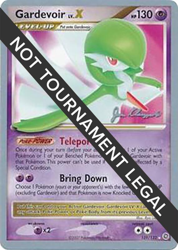 Gardevoir LV.X - 2008 (Jason Klaczynski) 131/132 from World Championship Decks