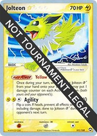 Jolteon Star - 2008 (Jason Klaczynski)
