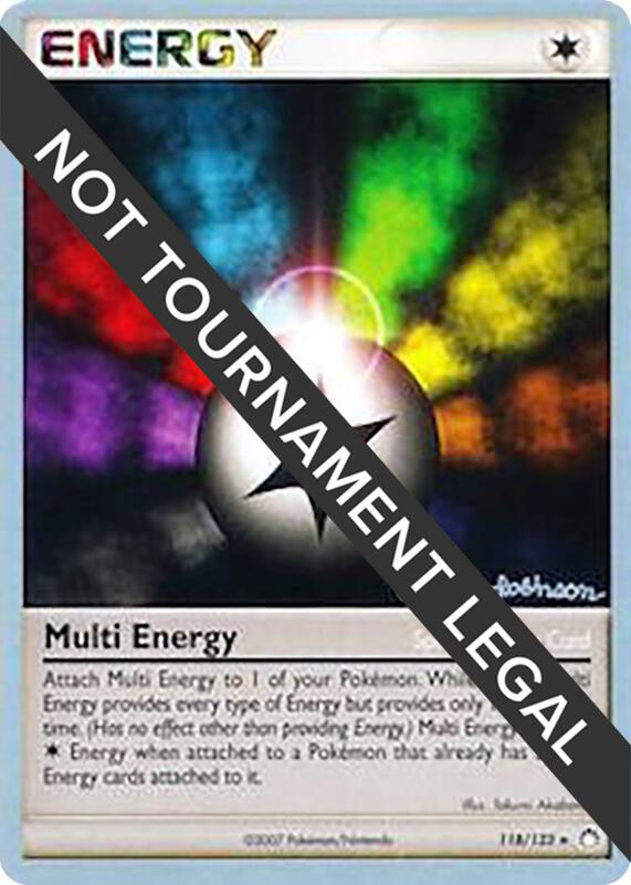 Multi Energy - 2008 (Tristan Robinson) 118/123 from World Championship Decks