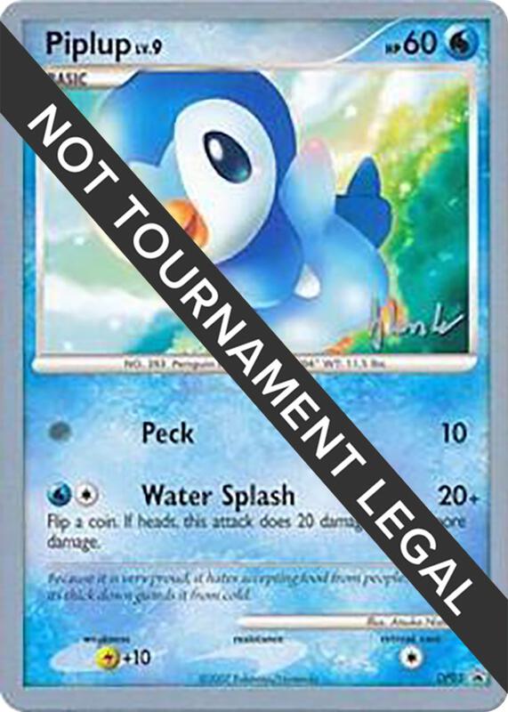 Piplup (DP03) - 2008 (Dylan Lefavour) DP03 from World Championship Decks