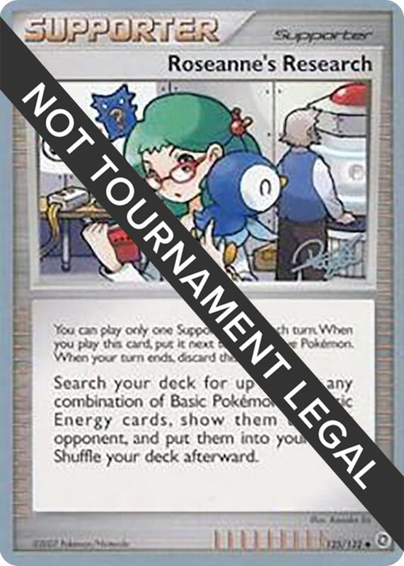 Roseanne's Research - 2008 (Paul Atanassov) 125/132 from World Championship Decks