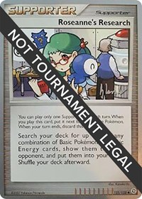 Roseanne's Research - 2008 (Dylan Lefavour) #125/132 from World Championship Decks Pokemon card image