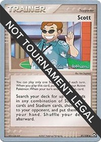 Scott - 2008 (Tristan Robinson) #81/108 from World Championship Decks Pokemon card image